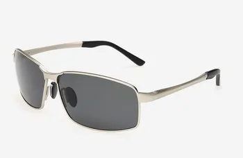 2018 aliuminio-magnio lydinio, vidinė danga poliarizuoti akiniai nuo saulės vyrams UV400 polaroid sporto vairavimo Lauko dizaineris saulės akiniai