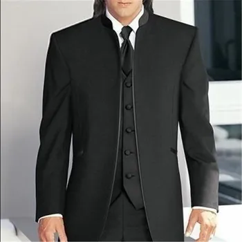 2022 Vyrų Vestuvių Kostiumai pagal Užsakymą Pagaminti Jaunikis Tuxedos Geriausias Patinas Oficialus Kostiumas (Striukė+Kelnės+Liemenė+Kaklaraištis) terno masculino kostiumas homme