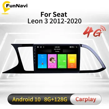Automobilio Stereo Seat Leon 3 2012-2020 M. Radio 2 Din 