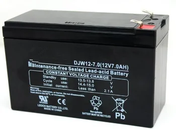 LEOCH DJW12-7.0 baterija 12V7AH 12v1000ma įkroviklis