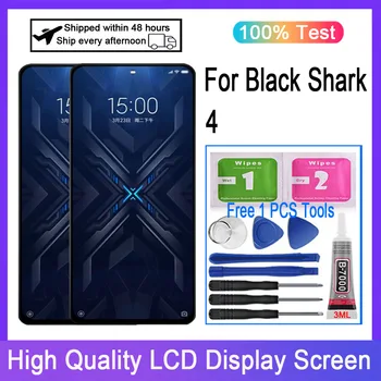 Originalus AMOLED Už Xiaomi Black Shark 4 RYKLYS PRS-A0 LCD Ekranas Jutiklinis Ekranas skaitmeninis keitiklis Pakeitimo