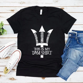 Tai Yra Mano DAM T-shirt Percy Jackson Įkvėpė Marškinėliai Moterims ir Vyrams Grafinis Tee Unisex Vasaros Mados Atsitiktinis Viršų Tees Gerbėjų Dovana