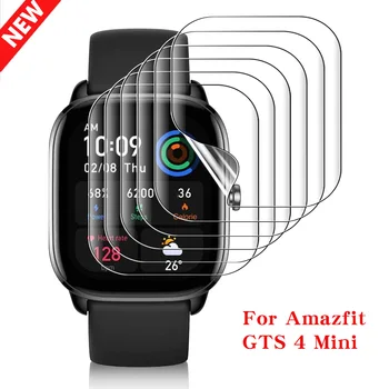 Už Amazfit GTS 4 Mini Screen Protector, Minkštas Hidrogelio Plėvelė Anti-scratch Padengti Amazfit GTS 4 4Mini Smartwatch Priedai