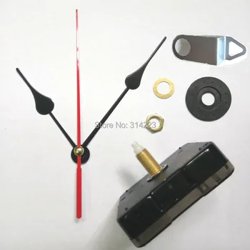 WholesaleMute nuskaitymo Kvarcinis Laikrodis Judėjimo Laikrodžio Mechanizmas Remontas PASIDARYK pats laikrodis dalys, priedai veleno 20mm nemokamas pristatymas